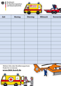 Stundenplan Max und Flocke Fahrzeuge