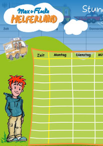 Stundenplan Max und Flocke