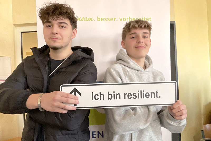Vortrag in der Realschule auf dem Galgenberg